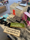 wooden signs and more