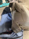 suitcase and travel bags