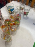 12 Snoopy drinking glasses some from McDonald?s