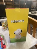 Snoopy cookie jar in box