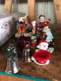 Christmas bells/figurines/music boxes
