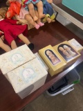 6 precious moments figurines in boxes