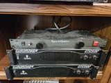 Rackrider RR-15 power and light module,and two EP2500 amplifers