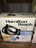 Hamilton Beach hand mixer with snap on case