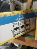 4- piece jar caddy set