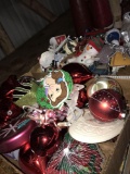 2- boxes of Christmas ornaments