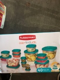 Rubbermaid 40 piece set