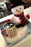 Battery operated hot Cocoa Carolers