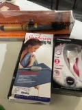 Panasonic blade shaver-sunbeam heating pad-curling iron