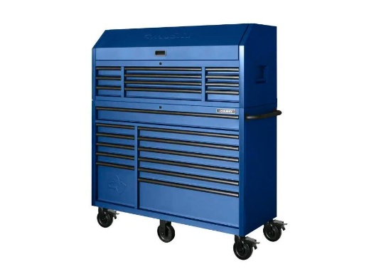 Husky 56 in 23 drawer heavy duty tool chest / cabinet set