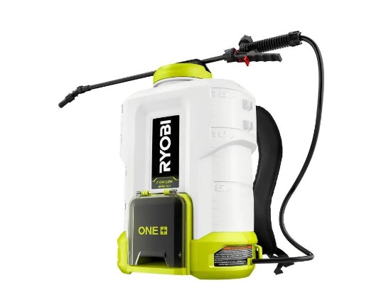 Ryobi 4 gallon 18 v cordless backpack chemical sprayer kit