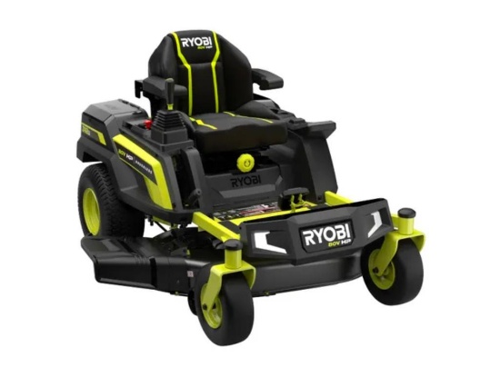 Ryobi 80v hp no battery riding lawnmower but charger bring help to load come to preview