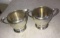 Sterling silver weighted creamer & sugar