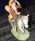 Norman Rockwell off to school figurine