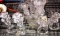 11- pieces crystal glassware