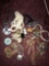 Assorted costume jewelry