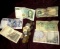 Foreign paper money,coins& tokens
