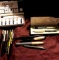 vintage Parker-Sheaffer fountain pens- osmiroid pen set-Arpege 14kt gold pens set
