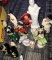 16- vintage oriental figurines