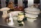 Serving bowls/planters/bear figure