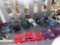 lot of 12 diecast or plastic cars mostly Chevrolets