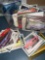 large box of car trading cards