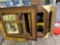 five large antique picture frames