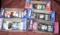 5- Action Nascar stock cars 1/64 scale Ken Schrader-Jeff Gordon-Jimmie Johnson-Bobby Hamilton-
