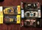 5- Action Nascar stock cars 1/64 scale Dale Earnhardt Jr.-Casey Atwood-Ward Burton-Jeff Gordon-Kenny