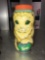 Vintage Tang orange drink plastic cat bank