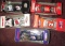 5- Action 1/64 Nascar stock cars Dale Earnhardt-Dale Earnhardt Jr.-Tony Stewart