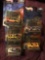 5- HotWheels racing 1/54 Nascar stock cars Matt Kenseth-Jeff Burton-Kenny Wallace-Bobby