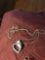 Sterling silver necklace 9.25