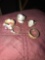 5- sterling silver rings
