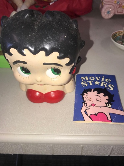 Betty Boop bank/book