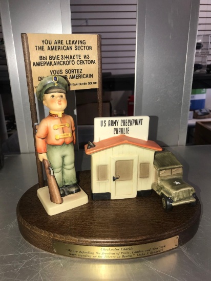 Global Hummel Checkpoint Charlie signed 4- piece collection