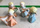4- Hummel musical angels figures