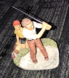 Norman Rockwell Gorham Life with father summer blasting out figure