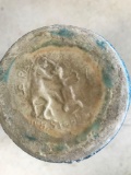 7 inch signed pottery vase 1937