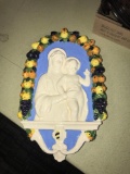 Religious plaque made in Italy