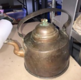 Antique copper coffee pot