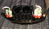 1954 Opremco Mfg co. oriental Chinese boat TV lamp