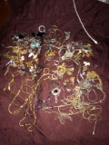 Assorted costume jewelry
