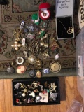 Assorted costume jewelry