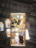 Assorted salt & pepper shakers