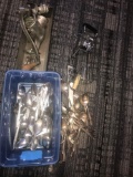 Silverplated silverware/vintage mixers/ meat grinder
