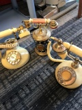 3- vintage phones