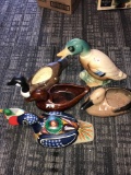 6- Ducks figurines