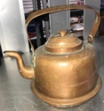 antique copper coffee pot