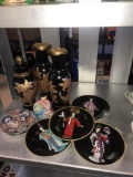 Oriental plates/vases